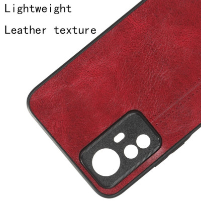 Чохол для смартфона Cosmiс Leather Case for Xiaomi Redmi Note 12s Red (CoLeathXRN12sRed) - изображение 4