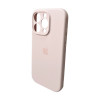 Чохол для смартфона Silicone Full Case AA Camera Protect for Apple iPhone 16 Pro Max 57,Dusty Pink (Dusty-Pink)- № 4