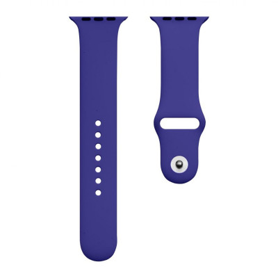 Ремінець для годинника Apple Watch Silicone Classic 42/44/45/49mm 45.Purple - изображение 1