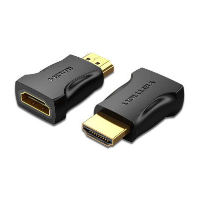 Адаптер Vention HDMI Male to Female Adapter Black (AIMB0) - зображення 2