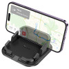 Автотримач для телефона HOCO H39 Cheetah dashboard car holder Black (Черный)- № 3