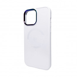 Чохол для смартфона AG Glass Sapphire MagSafe Logo for Apple iPhone 14 Pro Max White