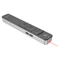 Лазерна указка HOCO GM202 Smart PPT page turning pen Silver (Колір Silver) - фото № 5