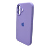 Чохол для смартфона Silicone Full Case AA Camera Protect for Apple iPhone 16 26,Elegant Purple (Elegant Purple)- № 5