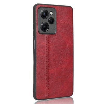 Чохол для смартфона Cosmiс Leather Case for Poco X5 Pro 5G Red (CoLeathPocoX5pRed) - зображення 2