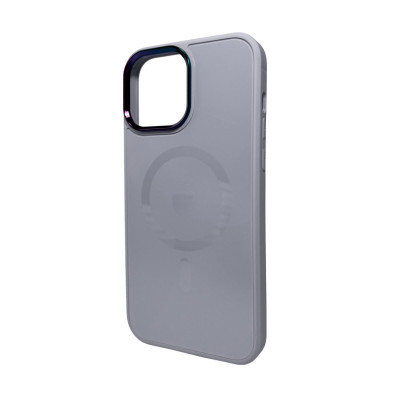 Чохол для смартфона AG Glass Sapphire MagSafe Logo for Apple iPhone 13 Pro Max Grey (AGSappiP13PMGrey) - изображение 1