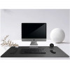 Килимок для миші Xiaomi Mi Wu Solid Color Leather Pattern Mouse Pad 600×400 mm Black (7075)- № 3