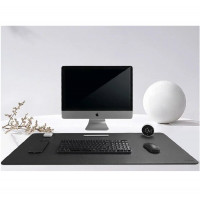 Килимок для миші Xiaomi Mi Wu Solid Color Leather Pattern Mouse Pad 600×400 mm Black (Колір 7075) - фото № 3