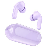 Бездротові навушники HOCO EW39 Bright true wireless ENC BT headset Purple (Цвет Фиолетовый) - фото № 3