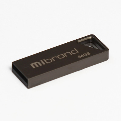 Flash Mibrand USB 2.0 Stingray 64Gb Grey (MI2.0/ST64U5G) - зображення 1