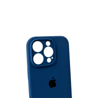 Чохол для смартфона Silicone Full Case AA Camera Protect for Apple iPhone 16 Pro Max 16,Blue (Цвет Синий) - фото № 5