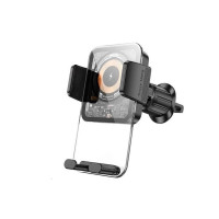 Тримач для мобiльного з БЗП BOROFONE BH209 Riley wireless fast charging car holder(air outlet) Black (Цвет Черный), Атикул k49634 |  купить на VILKI.NET - фото № 1