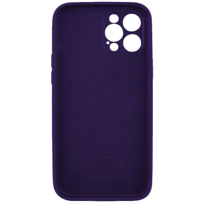 Чохол для смартфона Silicone Full Case AA Camera Protect for Apple iPhone 11 Pro 59,Berry Purple - изображение 2
