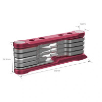 Мультитул Ulanzi Vijim Folding Tool Set With Screwdrivers And Wrenches (C035GBB1 CM029)  - фото № 2