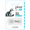 Флеш-накопичувач Wibrand USB 3.2 Gen1 Marten 32GB White (Белый)- № 2
