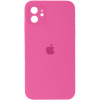Чохол для смартфона Silicone Full Case AA Camera Protect for Apple iPhone 12 32,Dragon Fruit (FullAAi12-32)