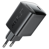 Мережевий зарядний пристрій ACEFAST A112 PD45W GaN single USB-C charger (EU) Black (Колір 7073) - фото № 5
