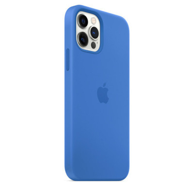 Чохол для смартфона Silicone Full Case AA Open Cam for Apple iPhone 15 Pro Max 3,Royal Blue - изображение 3