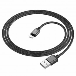 Кабель BOROFONE BX87 Sharp charging data cable for iP(unpackaged) Black