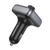АЗП з FM-модулятором BOROFONE BC50  Ascenso PD20W+QC3.0 car BT FM transmitter Black (7073)- № 4