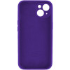 Чохол для смартфона Silicone Full Case AA Camera Protect for Apple iPhone 14 54,Amethist - зображення 2