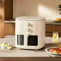 Мультипіч (аерогриль) Xiaomi Mi Home Air Fryer N1 5L (MAF11) White (Китайська вилка) (Цвет Білий) - фото № 3