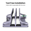 Підставка для ноутбука UGREEN LP258 Vertical Laptop Stand (Dual-slot)(UGR-60643) (Silver)- № 2