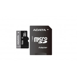microSDHC A-DATA 16Gb class 4 (adapter SD)