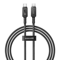 Кабель Baseus Unbreakable Series Fast Charging Data Cable Type-C to Type-C 100W 1m Cluster Black