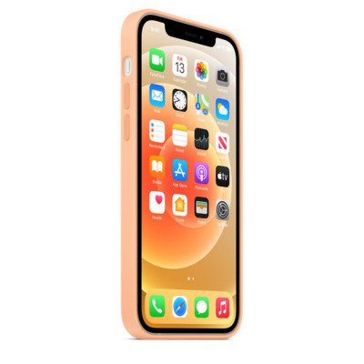 Чохол для смартфона Silicone Full Case AA Open Cam for Apple iPhone 15 Pro Max 18,Peach - изображение 2
