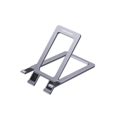 Тримач для телефону  Vention Portable Cell Phone Stand Holder for Desk Aluminum Alloy Type Gray (KCZH0) - зображення 1