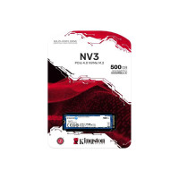 Накопичувач SSD M.2 Kingston NV3 500GB NVMe 2280 PCIe 4.0 x4 3D NAND (Цвет Blue) - фото № 2