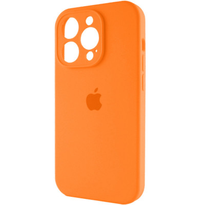 Чохол для смартфона Silicone Full Case AA Camera Protect for Apple iPhone 15 Pro Max 52,Orange (FullAAi15PM-52) - изображение 3