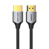 Кабель Vention Ultra Thin HDMI Male to Male HD v2.0 Cable 0.5M Gray Aluminum Alloy Type (ALEHD) - зображення 4