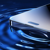 Захисне скло HOCO 9D large arc dustproof glass for iP15 Pro Max(A34) Black (Цвет 7073) - фото № 7