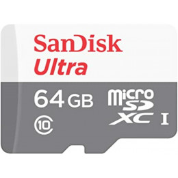 microSDXC (UHS-1) SanDisk Ultra 64Gb class 10 (80Mb/s)