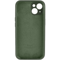Чохол для смартфона Silicone Full Case AA Camera Protect for Apple iPhone 14 40,Atrovirens (Колір Atrovirens) - фото № 4