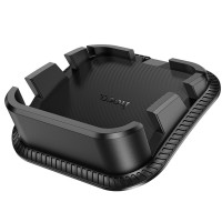 Автотримач для телефона HOCO H39 Cheetah dashboard car holder Black (Цвет Черный) - фото № 4