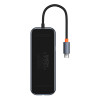 USB-хаб Baseus AcmeJoy 8-Port Type-C HUB Adapter（Type-C to HDMI*1+USB3.0*2+USB2.0*1+Type-C PD&Data*1+RJ45*1+SD/TF*1）Dark Grey (Темно-серый)- № 4