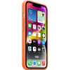 Чохол для смартфона Leather AAA Full Magsafe IC for iPhone 14 Orange - зображення 3