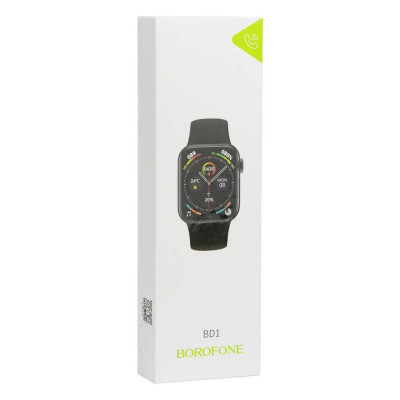 Смарт-годинник Borofone BD1 smart sports watch(call version) Bright Black (BD1BB) - зображення 3