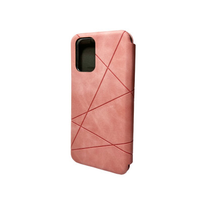 Чохол-книжка для смартфона Dekker Geometry for Xiaomi Redmi Note 12 Pro 4G Pink - изображение 2
