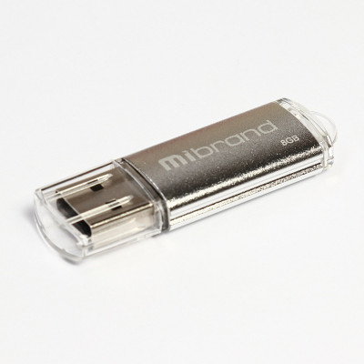 Flash Mibrand USB 2.0 Cougar 8Gb Silver - изображение 1
