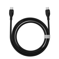Кабель Baseus Pudding Series Fast Charging Cable Type-C to Type-C 100W 1.2m Cluster Black (Колір Cluster Black) - фото № 6