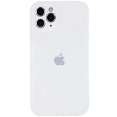 Чохол для смартфона Silicone Full Case AA Camera Protect for Apple iPhone 11 Pro кругл 8,White - зображення 1