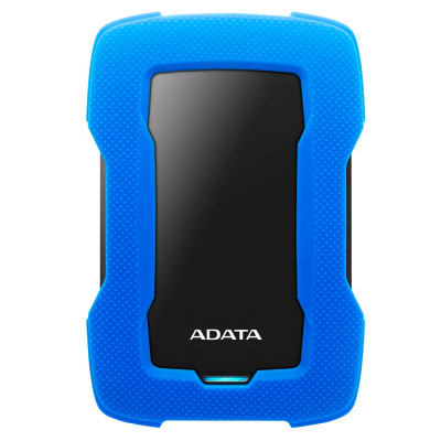 PHD External 2.5'' ADATA USB 3.1 DashDrive Durable HD330 1TB Blue - зображення 1