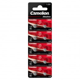 Батарейка CAMELION AG4 Button cell BP10 10шт (C-12051004)