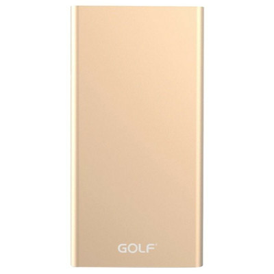 Зовнішній акумулятор GOLF EDGE5 5000mAh Gold - изображение 1