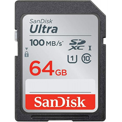 SDXC (UHS-1) SanDisk Ultra 64Gb class 10 (100Mb/s) - изображение 2