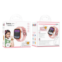 Дитячий cмарт-годинник Hoco Y101 4G children smart watch Pink (Колір Pink) - фото № 4